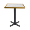 Черные основания стола Основание для обеденного стола