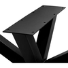 Современные основания стола металла золота ног ресторана формы кс стальные