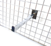 Крюк металлической ячеистой сети дисплея квадратной трубки Gridwall 18 * 18 хромирования