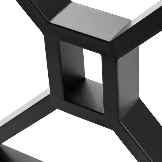 Современный металлический прочный каркас X-образной рамы MID Century, черные прочные ножки стола