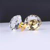 Ручки для дверей шкафа Zamak Diamonds, роскошная ручка для выдвижного ящика из хрустального стекла