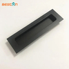 Черные матовые скрытые утопленные ручки для раздвижных дверей