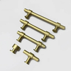 Ручка шкафа кухонного шкафа из алюминиевого сплава Matt Gold T Bar