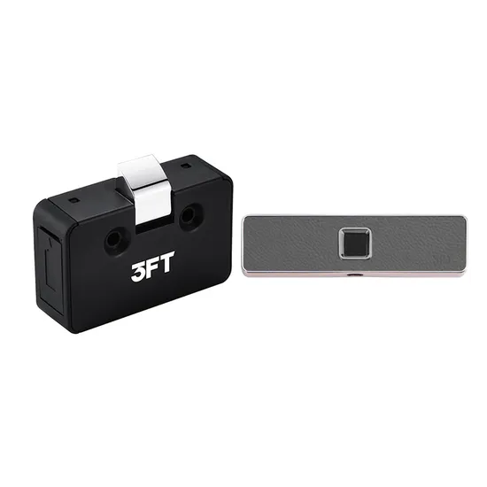 Умный биометрический кожаный скрытый замок для картотеки, электронные USB-перезаряжаемые замки для ящиков