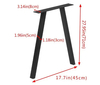Новый стиль из кованого железа, промышленная металлическая ножка обеденного стола