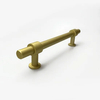 Ручка шкафа кухонного шкафа из алюминиевого сплава Matt Gold T Bar